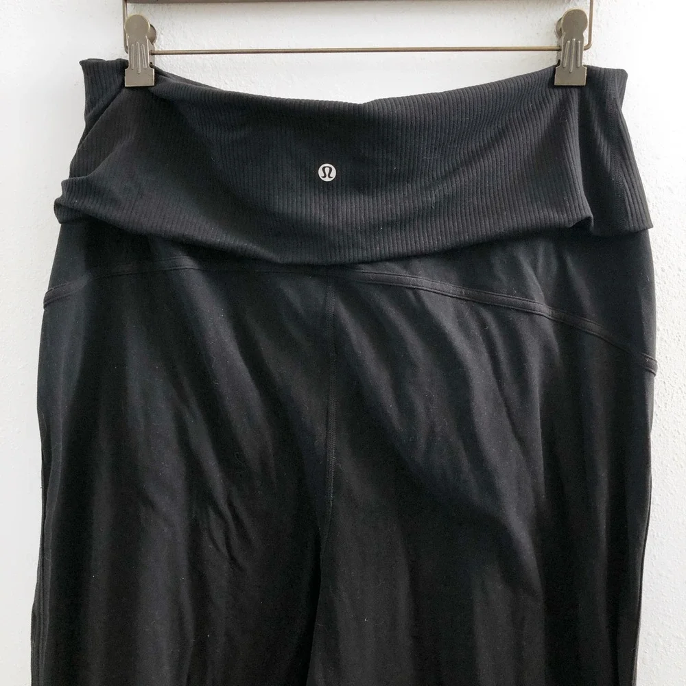 LULULEMON Align Rib Waist Jogger No Size Tag Check‎ Measurements